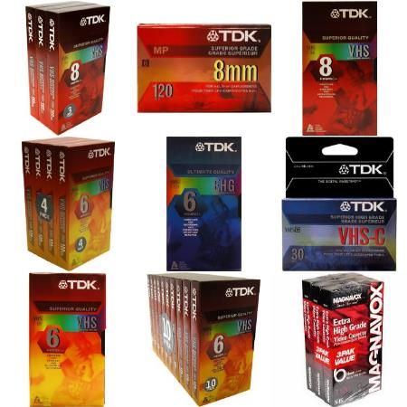 Picture for category Video Tape, Blank